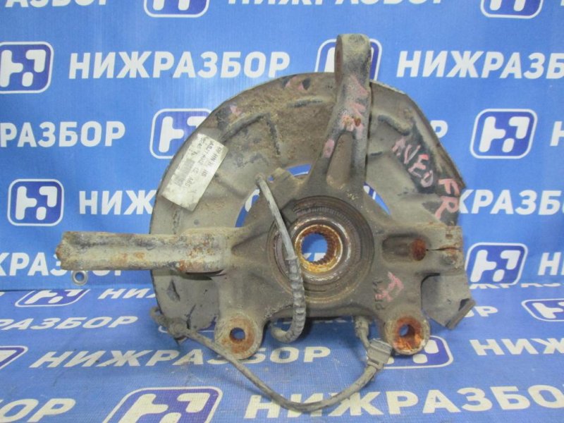 Кулак поворотный перед прав Chevrolet Aveo T300