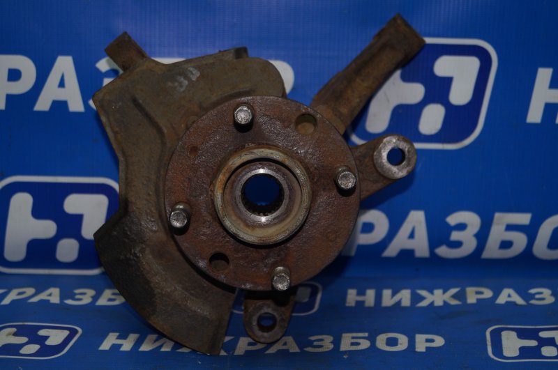 Кулак поворотный перед прав Chevrolet Aveo T250