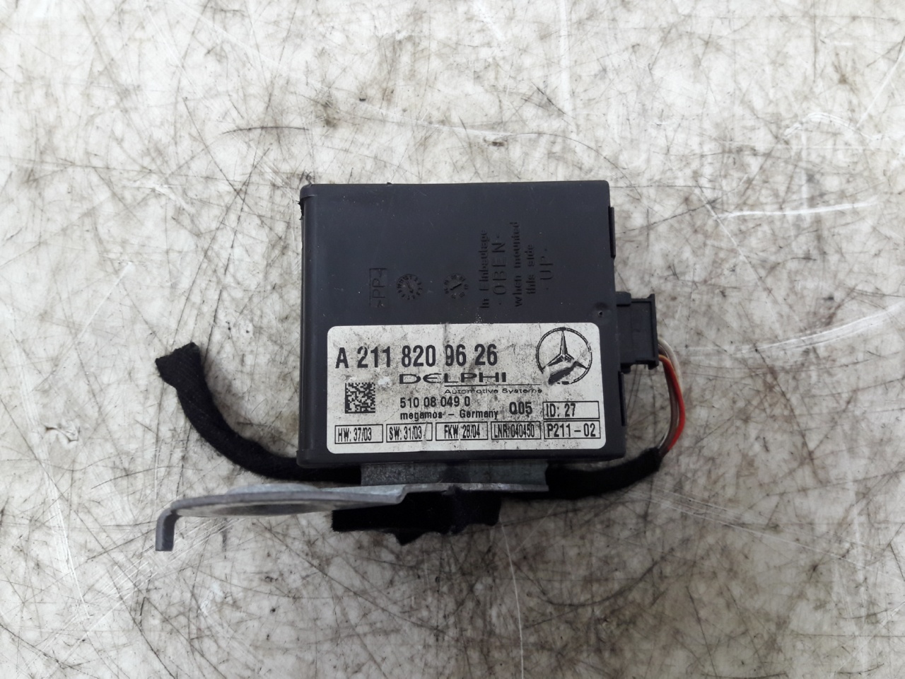 Блок сигнализации защиты от буксировки Mercedes-Benz E-Klasse W211